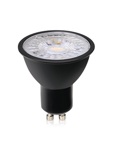 Luxar GU10 SPOT 7W Zwart Dimbaar 3000K - 560Lm