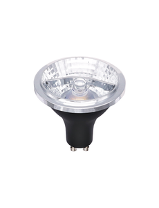 Luxar AR70 LED Spot GU10 6W 2700K Dimbaar - Zwart