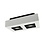 Spectrum LED Spectrum - Moderne plafondspot GU10 tweevoudig wit
