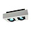 Spectrum LED Spectrum - Moderne plafondspot GU10 tweevoudig wit