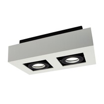 Spectrum LED Spectrum - Moderne plafondspot GU10 tweevoudig wit