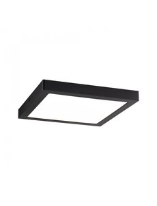 Paulmann LED lamp 30x30cm vierkant zwart - 4000K