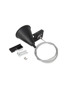 Luxar Staalkabel ophangset 3 fase rail zwart 3 Meter