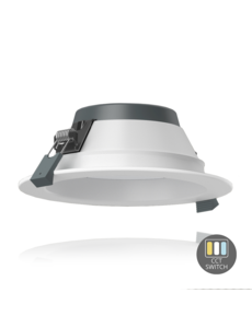 Luxar LED Downlight CCT-Switch 16,5W Wit - 16,5 cm