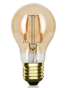 Luxar LED Filament E27 Peer dimbaar Amber 4W 2400K