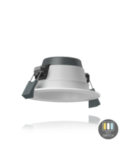 Luxar LED Downlight CCT-Switch 9W Wit - 11,3 cm