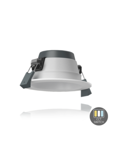 Luxar LED Downlight CCT-Switch 9W Wit - 11,3 cm