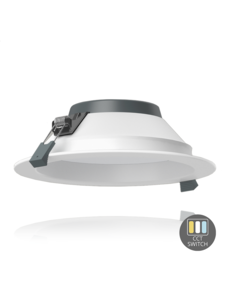 Luxar LED Downlight CCT-Switch 13W Wit - 20 cm