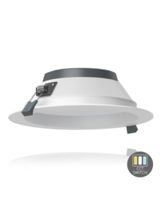 Luxar LED Downlight CCT-Switch 19W Wit - 23 cm