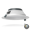 Luxar LED Downlight 3000K, 4000K of 5000K CCT-Switch 19W IP22 Wit - 23 cm