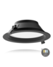 Luxar LED Downlight CCT-Switch 18W Zwart - 23 cm