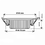 Luxar IP44 LED inbouwspot 5 Watt Dim to Warm 2000K-3000K zwart