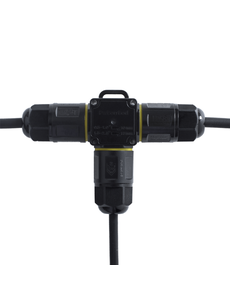 Luxar 3-PIN T Waterproof Connector 4-11mm