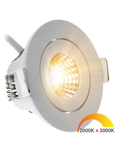 EcoDim LED Inbouwspot IP54 Dim to Warm Wit kantelbaar