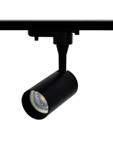 Luxar 1 Fase Rail armatuur gu10 Zwart