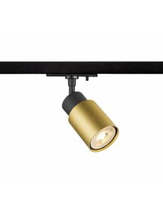 SLV SLV 1 fase rail spot GU10 Tube zwart/goud