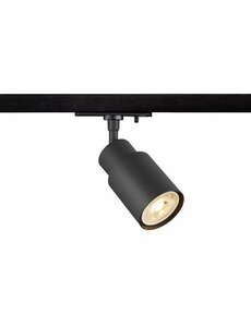 SLV SLV 1 fase rail spot GU10 Tube zwart