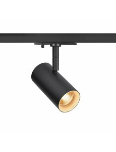 SLV SLV 1 fase rail LED spot mat zwart 8,4W Dim to Warm 36°
