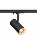 SLV SLV 1 fase rail LED spot mat zwart 8,4W Dim to Warm 36°