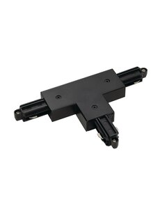 SLV SLV 1 fase rail T-verbinder zwart aarde buiten links