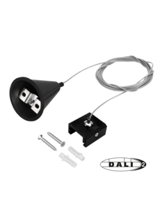 Luxar 3 Fase Rail DALI Pendelset 1,5m Zwart