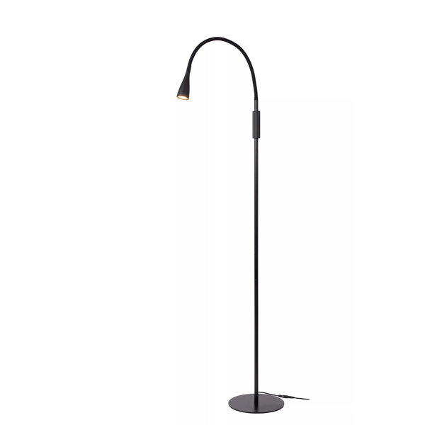 Lucide Lucide ZOZY - Leeslamp LED Dimb. 4W 3000K 3 StepDim Zwart