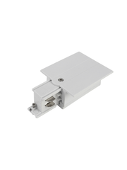 Luxar Inbouw 3 Fase Power Connector Links Wit