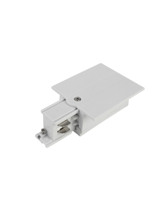 Luxar Inbouw 3 Fase Power Connector Links Wit