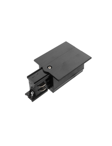 Luxar Inbouw 3 Fase Power Connector Rechts Zwart