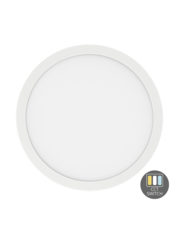 Luxar LED Downlight In/Opbouw Radar Sensor CCT+Watt Switch