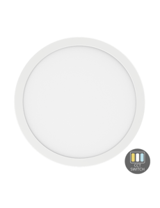 Luxar LED Downlight In/Opbouw Radar Sensor CCT+Watt Switch