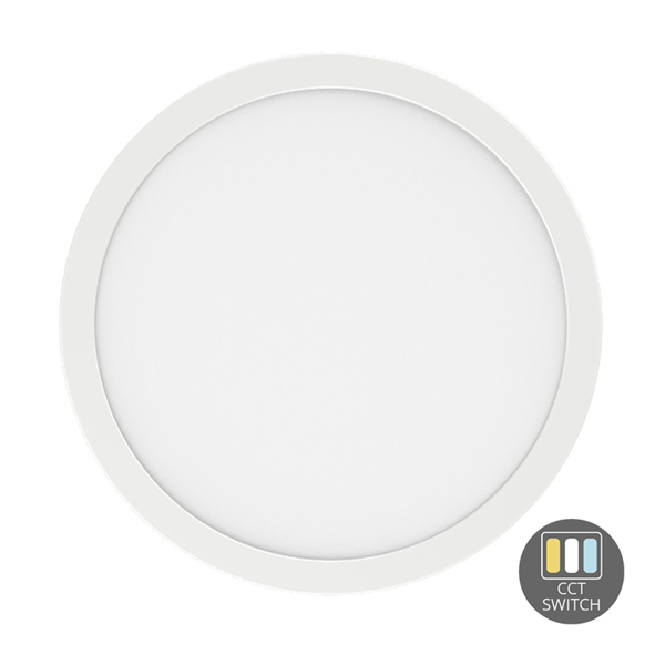 Luxar Luxar LED Downlight In/Opbouw Sensor CCT+Watt Switch