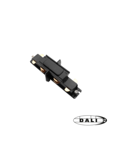 Luxar 3 Fase Rail DALI I-Vorm Connector Zwart