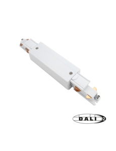 Luxar 3 Fase Rail DALI I-Vorm Connector Wit
