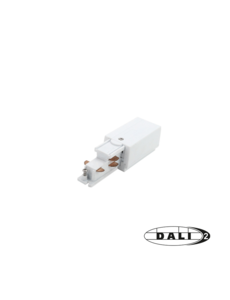 Luxar 3 Fase Rail DALI Power Connector Rechts Wit
