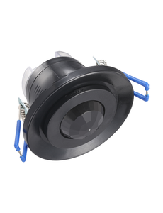 Luxar Bewegingsmelder 360° inbouw Zwart