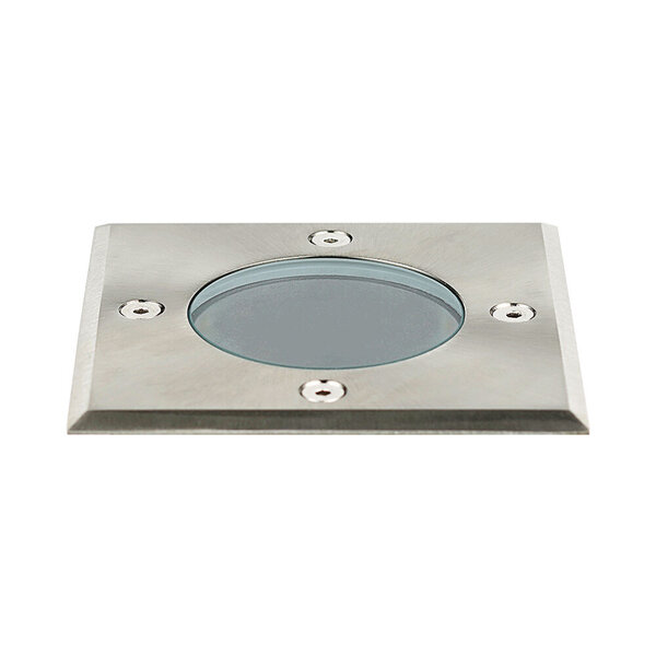 Braytron IP67 grondspot 230V GU10 vierkant RVS
