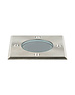 Braytron IP67 grondspot 230V GU10 vierkant RVS