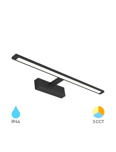 Braytron IP44 LED 12 Watt badkamerlamp CCT Zwart