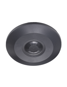 Luxar Bewegingsmelder plafond opbouw Zwart