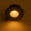 Luxar IP44 LED inbouwspot 5 Watt Dim to Warm 2000K-3000K zwart