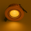 Luxar IP44 LED inbouwspot kantelbaar 5 Watt Dim to Warm 2000K-3000K Koper