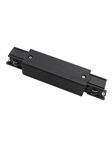 Luxar 3 Fase Rail midden voeding Zwart