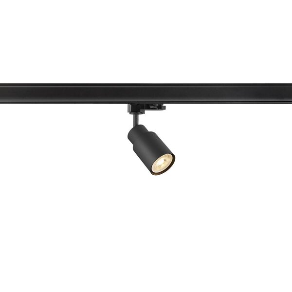 SLV PURI 2.0 Tube 3-Fase Railspot GU10 IK02 IP20 Zwart