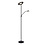 Lucide ZENITH Leeslamp LED Dimbaar 20W+4W 3000K IP20 - Zwart