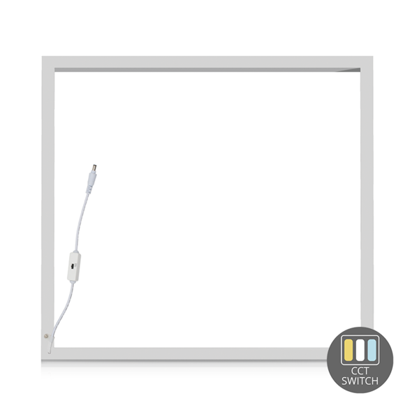 Luxar Luxar LED Frame Paneel Edge Lit 32W CCT-Switch 60x60 cm Wit