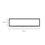 Luxar Luxar Back-lit LED Paneel 120x30cm 30W CCT-Switch Zwart
