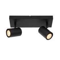 Lucide Lucide AMIGO Plafondspot 2xGU10 Zwart