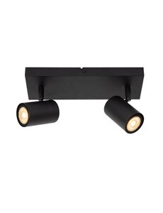 Lucide Plafondspot 2xGU10 Zwart