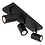 Lucide Lucide AMIGO Plafondspot 3xGU10 Zwart
